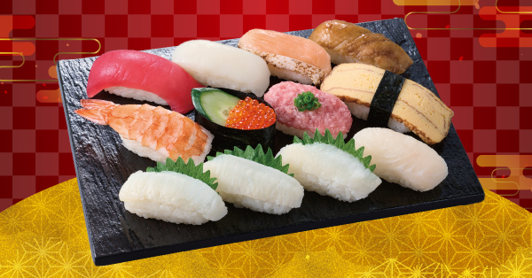 寿司おさめ「えんがわ盛」