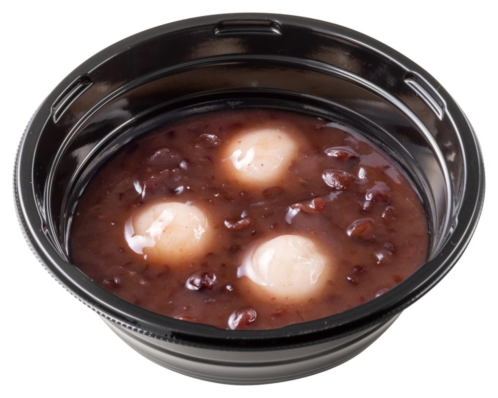 北海道産小豆100%使用「あったか白玉ぜんざい」