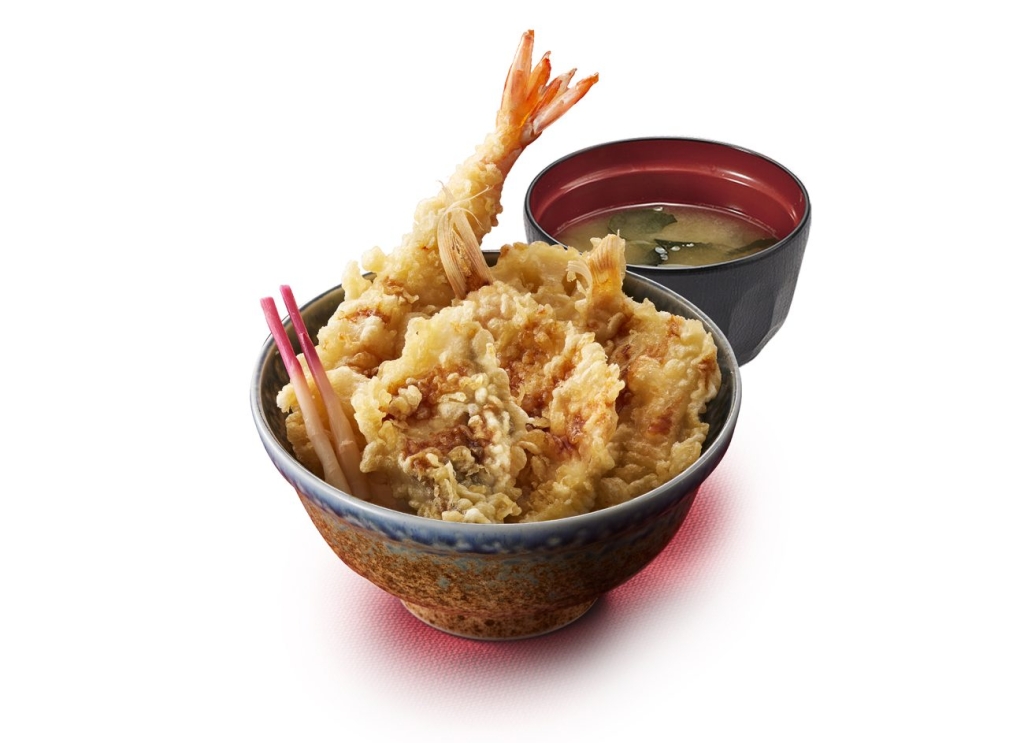 「新春鯛づくし天丼(みそ汁付)」