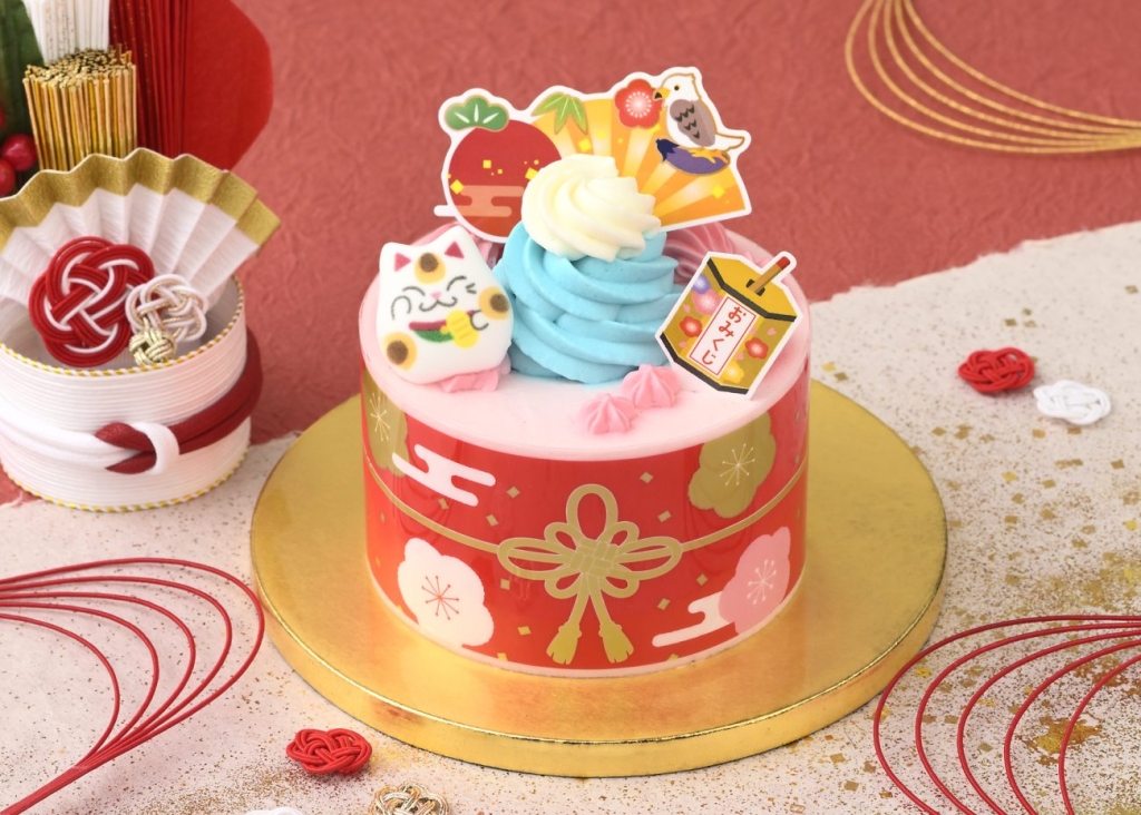 おみくじ付き初夢ケーキ