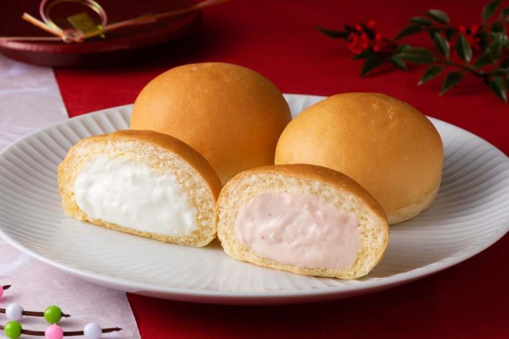 八天堂 紅白くりーむパン