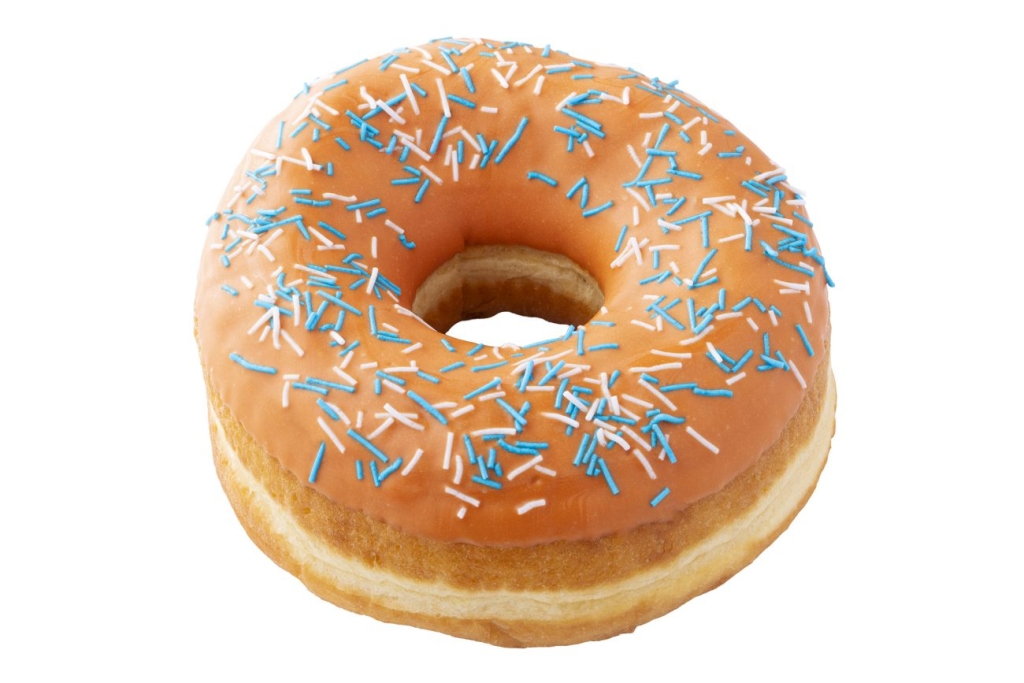 オレンジテキサス ブルーホワイトスプリンクルズ