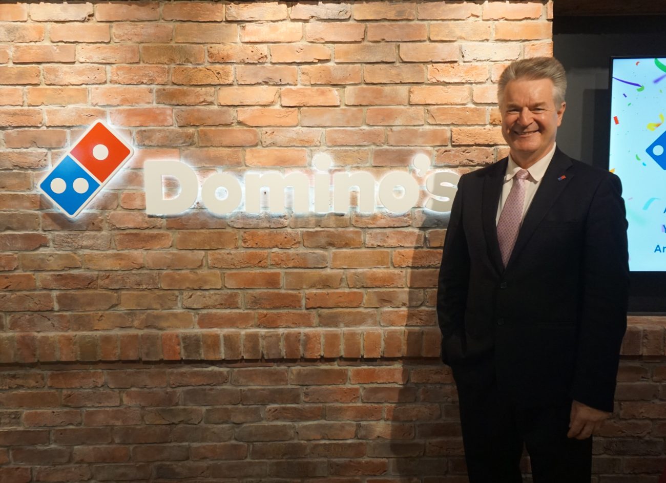 ドミノ･ピザ ジャパン代表取締役兼CEOのディーター･ハーベル氏