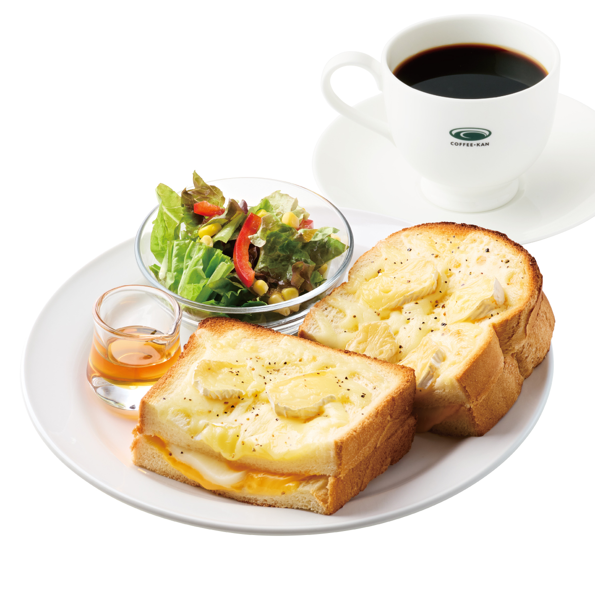 たっぷりチーズのクアトロフォルマッジサンド