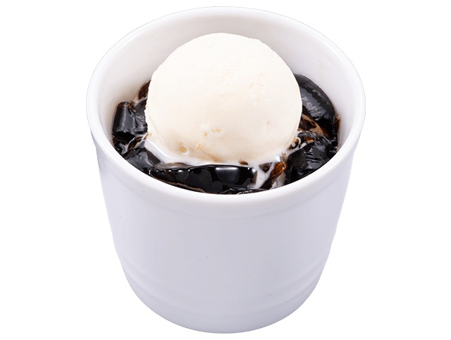 『香ばしコーヒーゼリー&バニラ』290円~