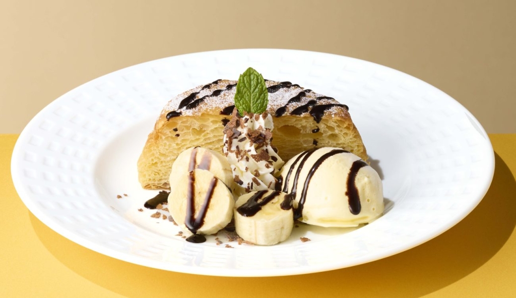 ランチ ハーフ 背徳のチョコバナナココッシュ