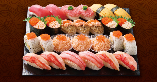 かにバラエティパーティ盛