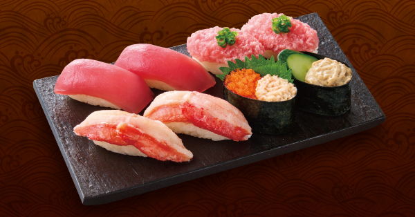 かにプチまぐろ盛