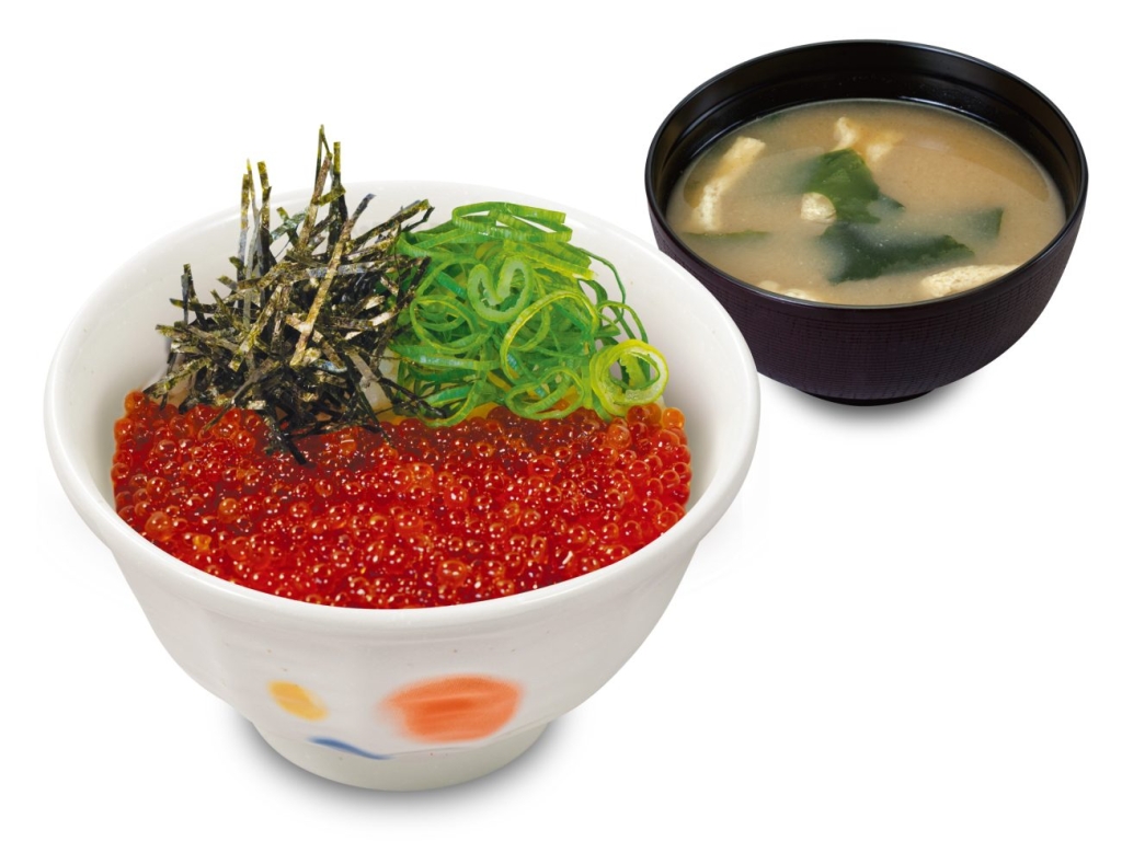 松屋「いくら丼」