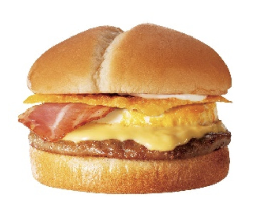 Jr.パリとろチーズベーコンエッグバーガー