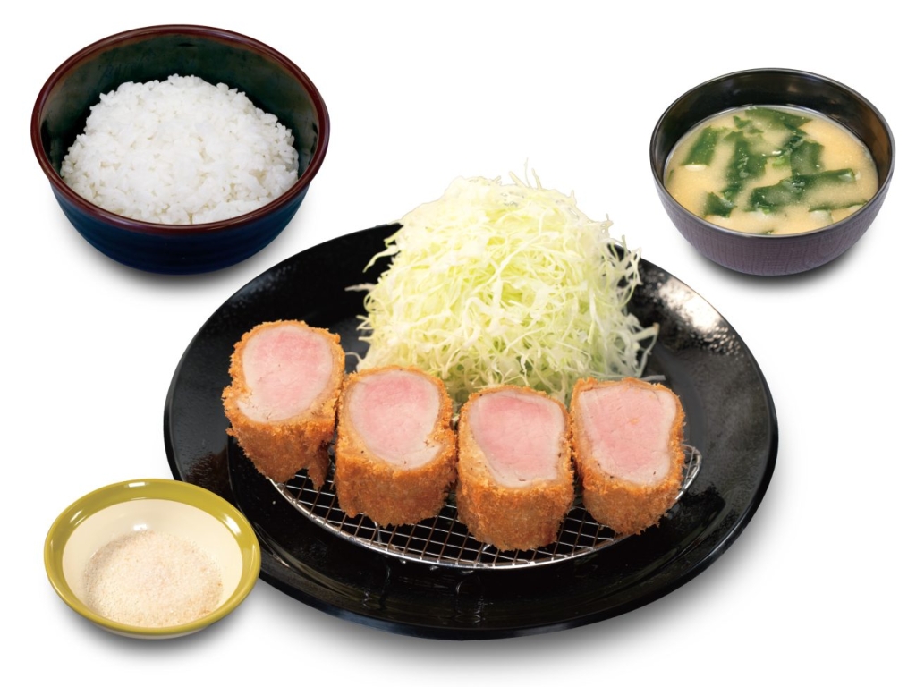 松のや「極厚“レア”ヒレかつ定食」