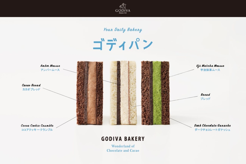 「ショコラティエのサンドウィッチ」断面