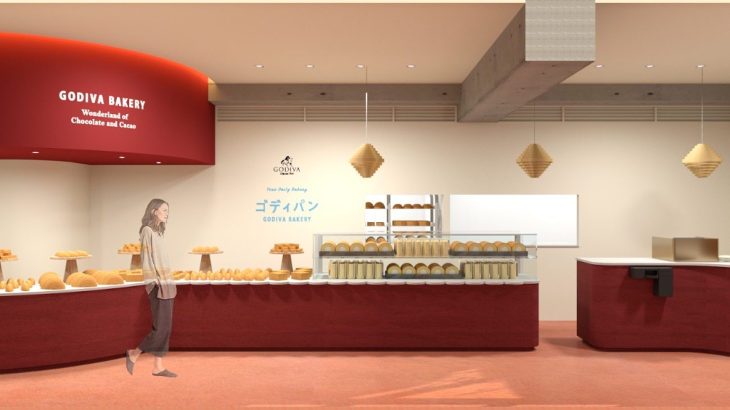 GODIVA Bakery ゴディパン京都四条店 店内イメージ