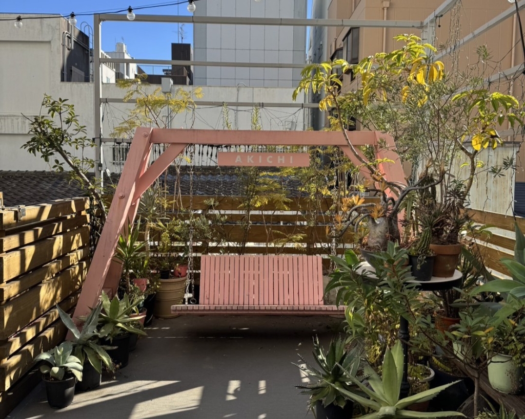 思わず写真を撮りたくなるような空間演出