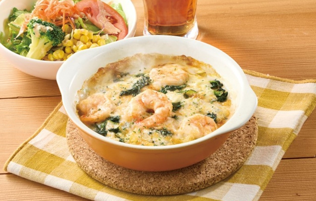 ハーブシュリンプのドリア+ジョナサンサラダ