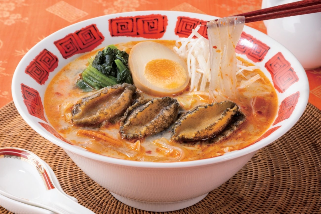 バーミヤン「やわらか鮑の麻辣湯」