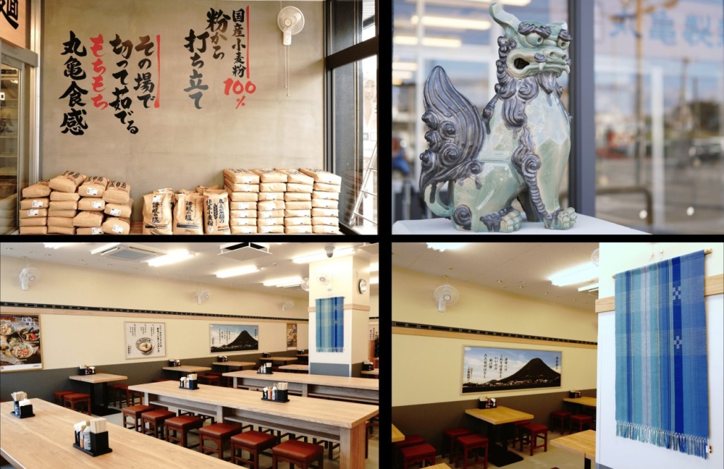 石垣島の文化を取り入れた店内・店外の装飾