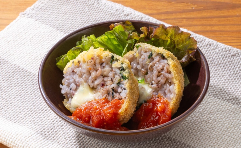 五穀米のライスコロッケ