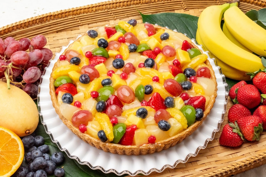 新作「色とりどりのフルーツタルト～ホワイトチョコ風味～」