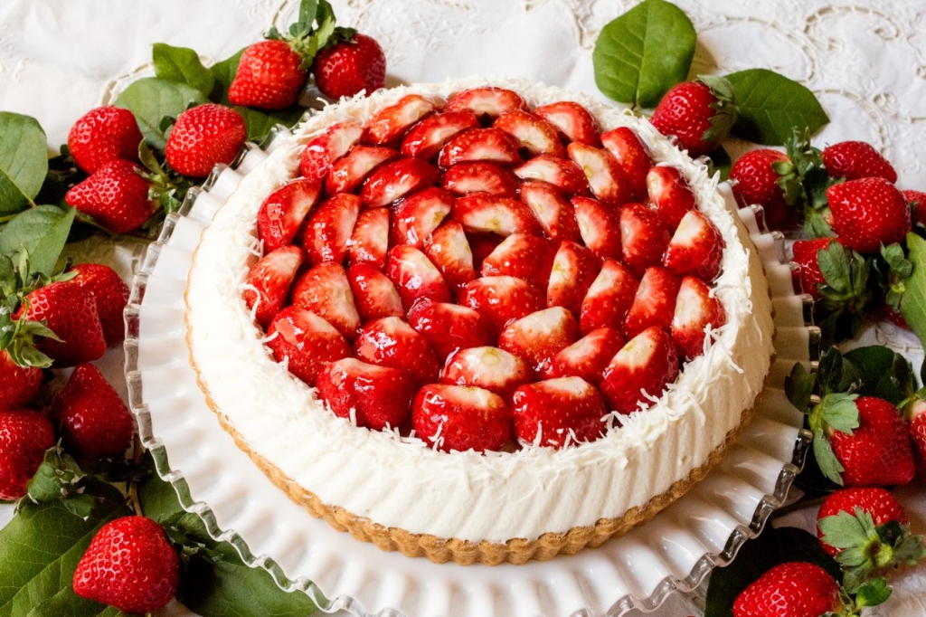 「特選 福岡県産 “あまおう”のタルト～ホワイトチョコ風味～」