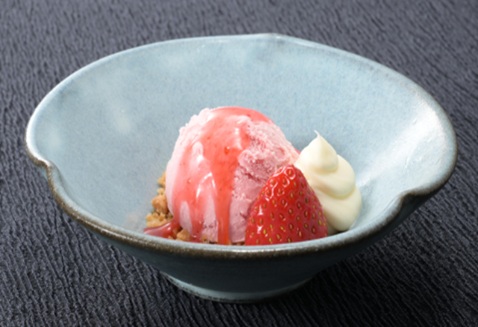 いちごあいす～チーズクリーム添え～