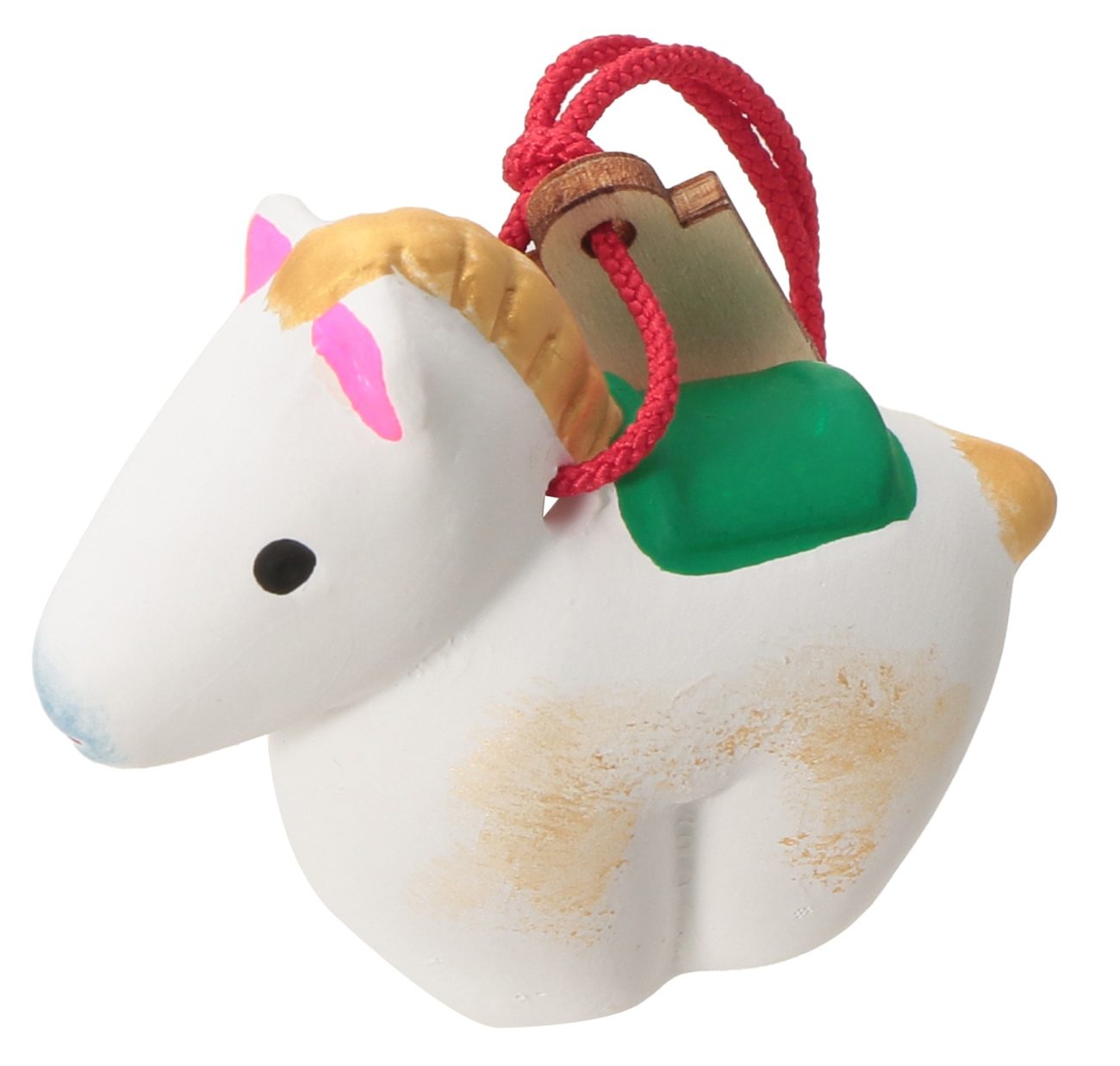 JIMOTO Made「縁起物チャーム丙午歳 干支土鈴」