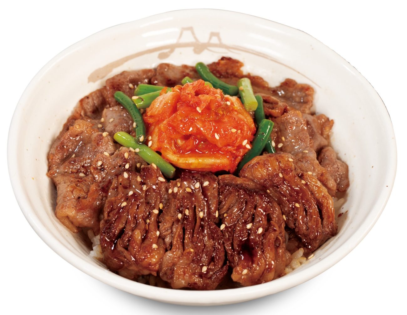 松屋「カルビと特選ブリスケット肉の合い盛り丼」