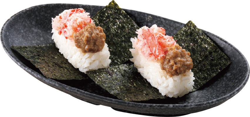 かにみそ手巻き寿司