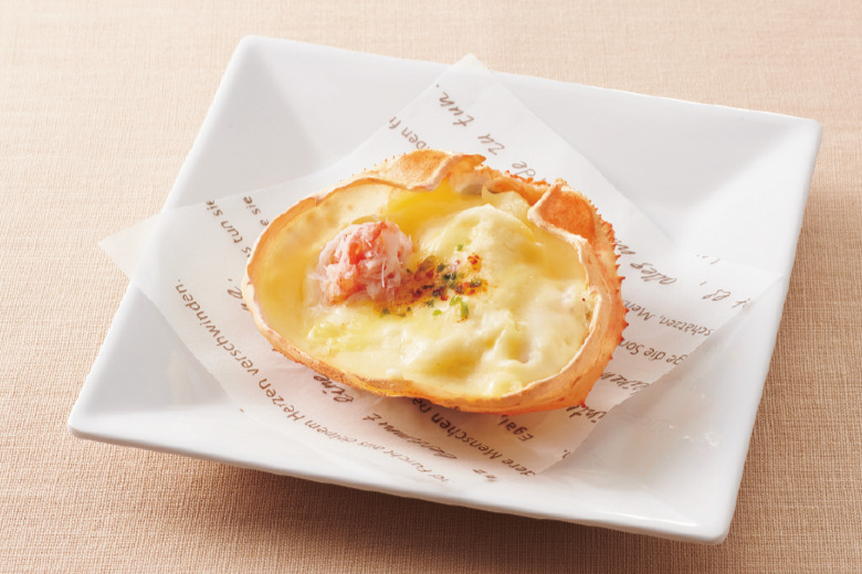 かに甲羅グラタン