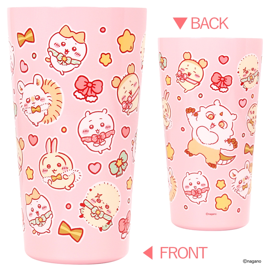 ちいかわステンレスタンブラー パステルピンクver. ©nagano