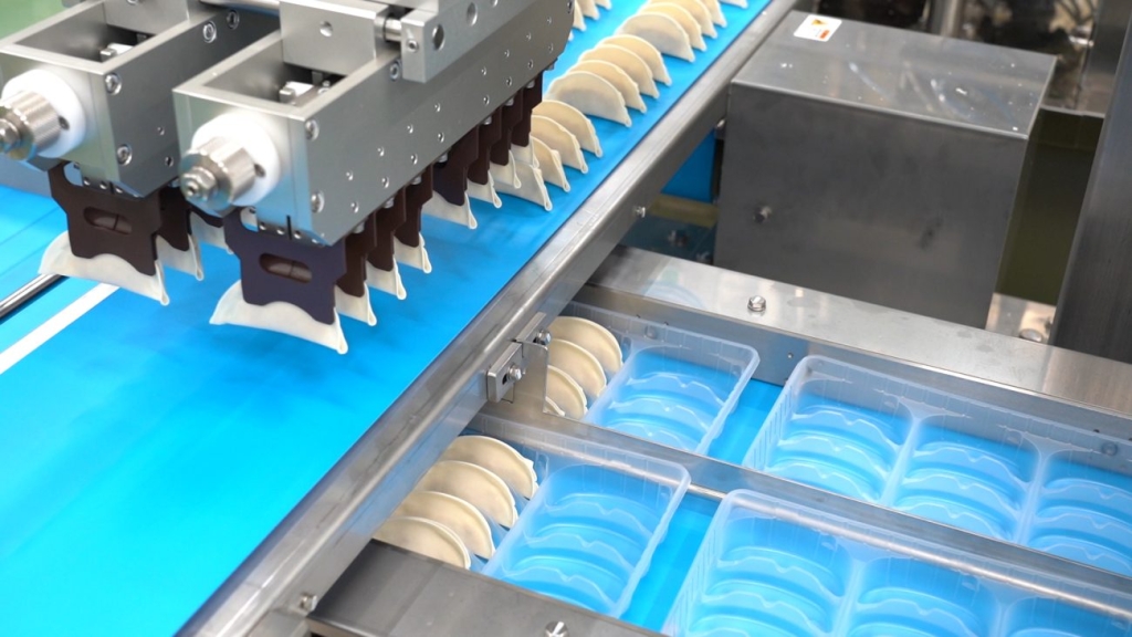 餃子製造の様子