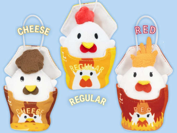 クレーンゲーム用のローソンオリジナル景品「からあげクン ミニぬいぐるみマスコット」