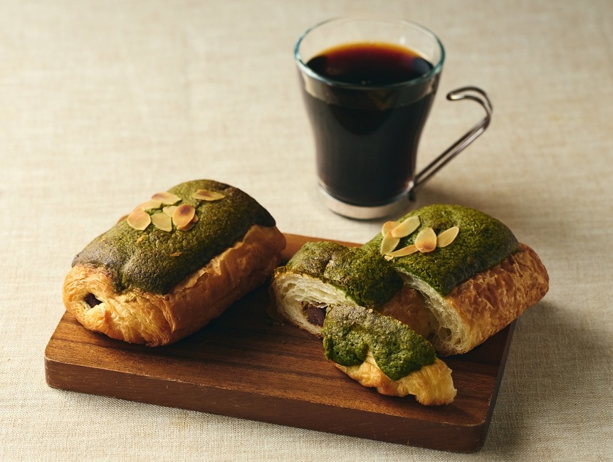 抹茶パン・オ・ショコラ