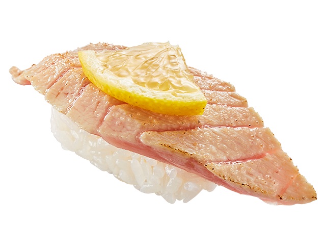 『みなみ鮪大とろ塩炙り』一貫390円～