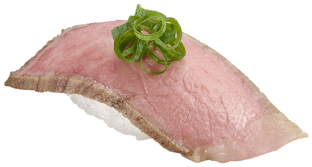 黒毛和牛ローストビーフにぎり