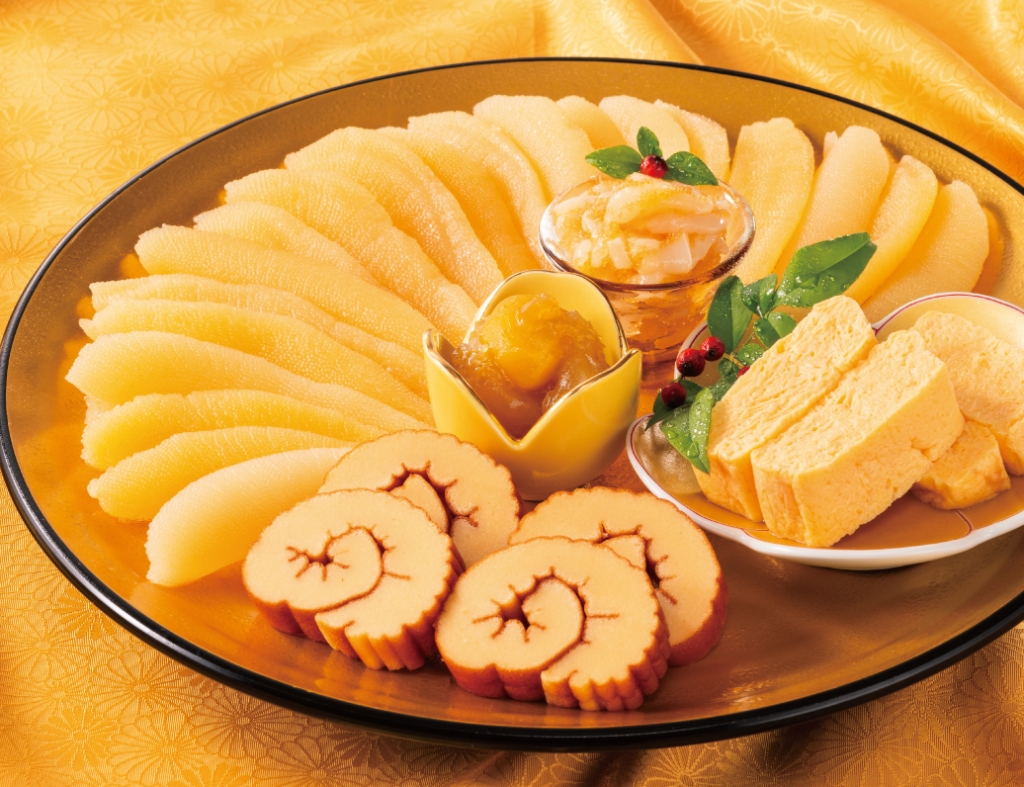 黄色推しおせち