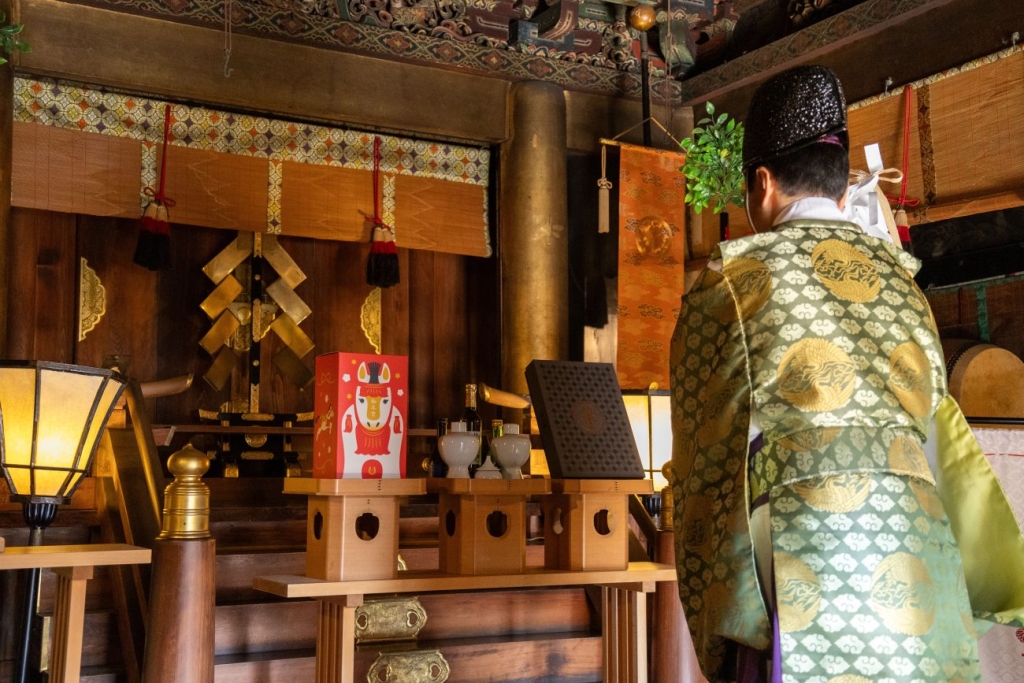 2025年11月27日 奉納の様子