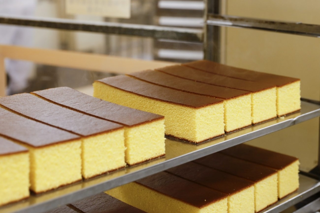 文明堂のハニーカステラ