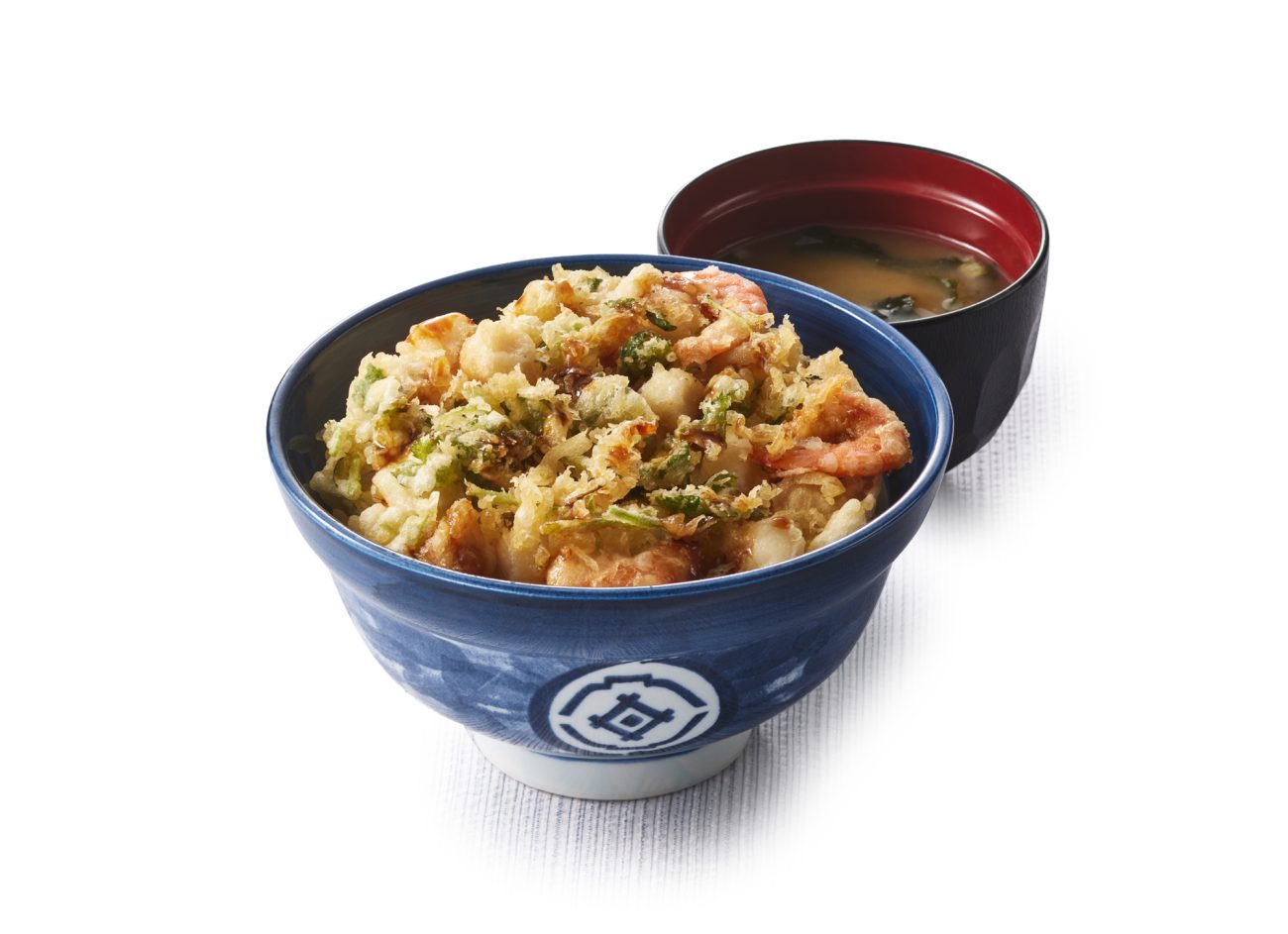 海鮮かき揚げ天丼 990円
