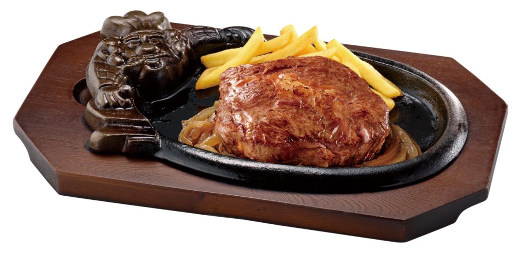 炭焼きぶどう牛リブロースステーキ