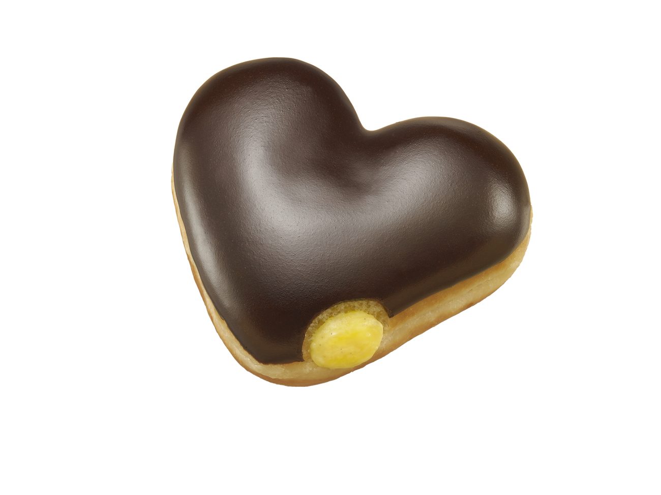 『チョコ カスタード ハート』