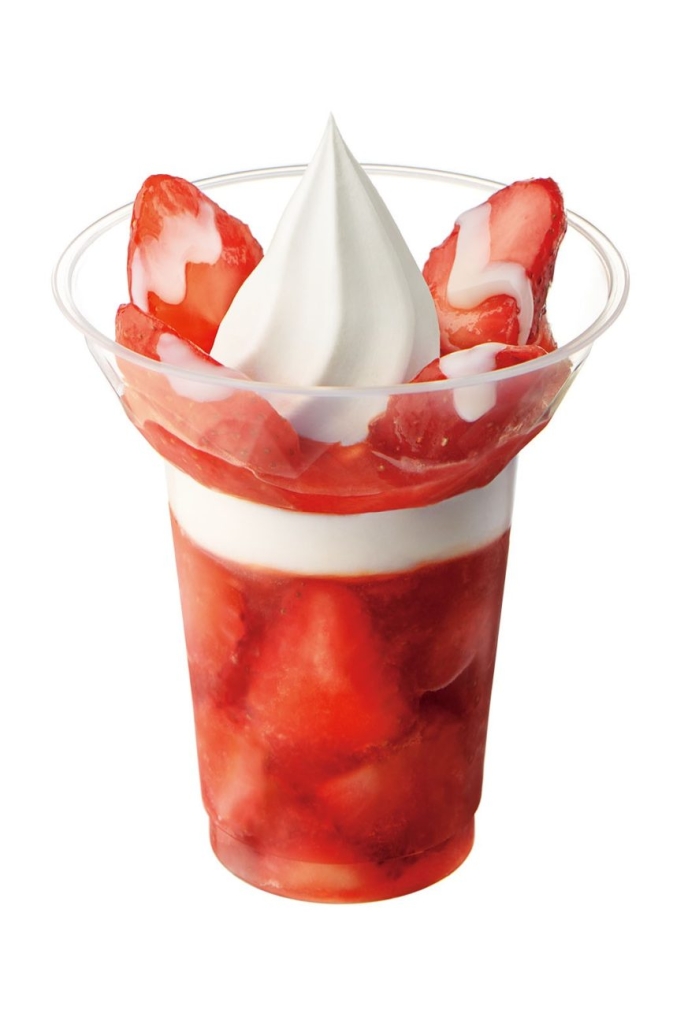 得盛いちごパフェ