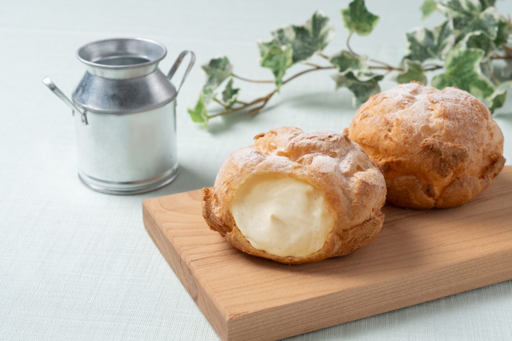 北海道産ミルクのコクとバニラの香りが広がる