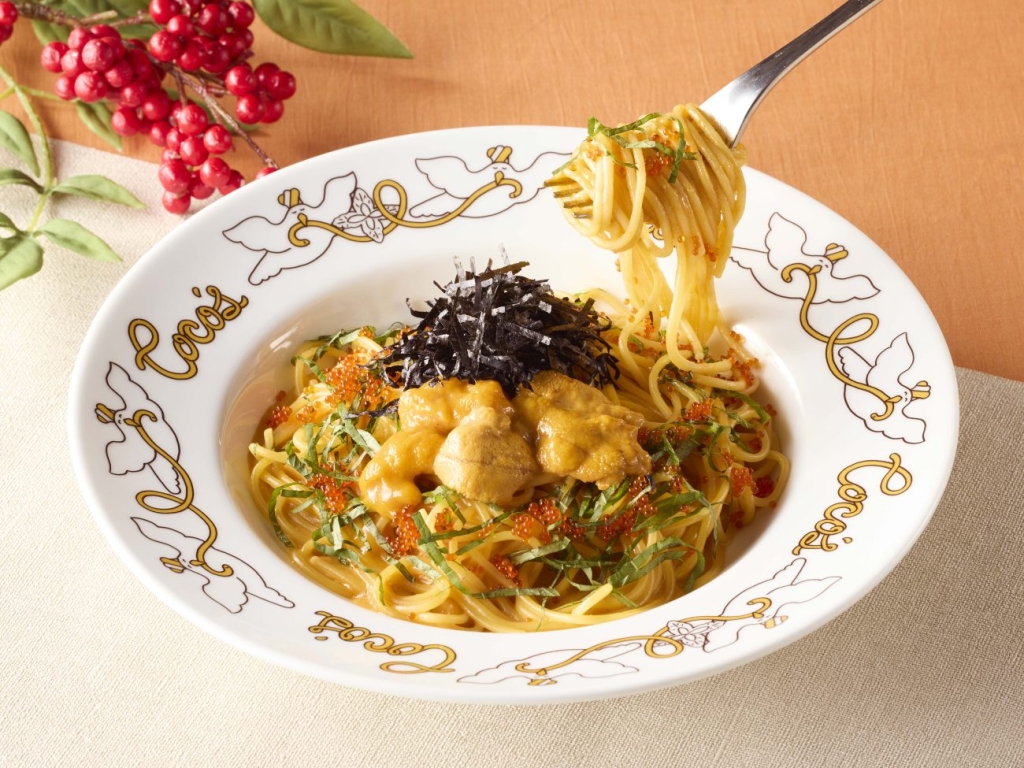 濃厚ウニの贅沢クリームパスタ