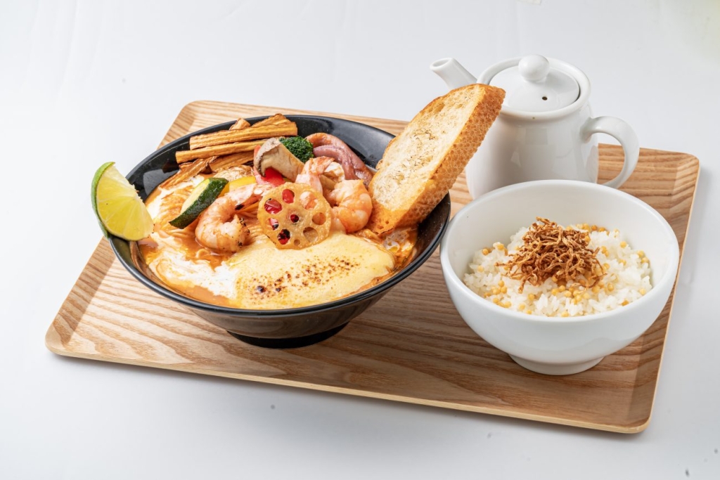 とっておきのらぁリゾセット(税込1,500円)