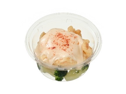 海老マヨネーズとブロッコリー