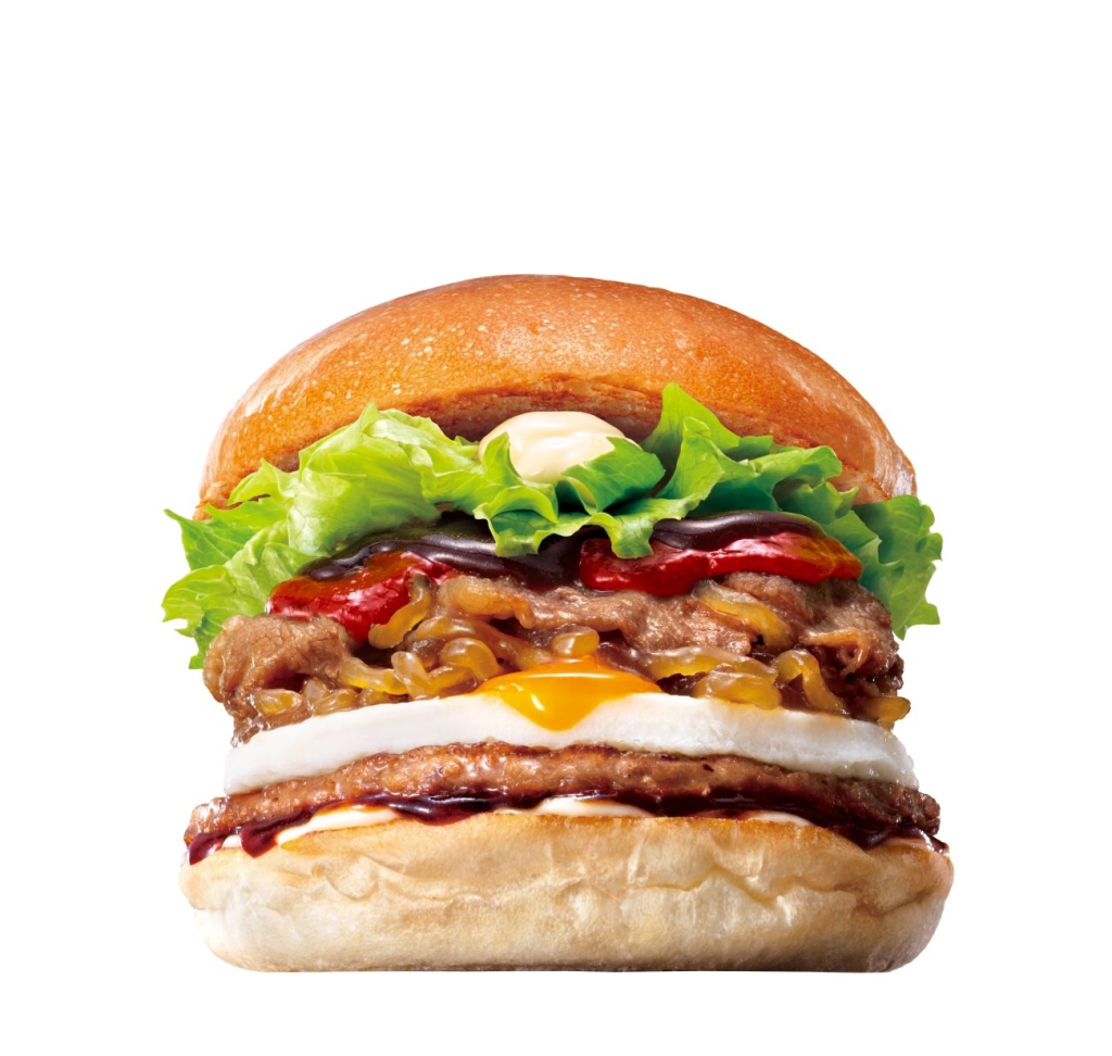 旨辛とろたま牛すき焼きバーガー