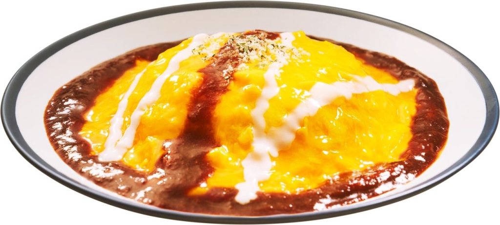 「濃厚デミソースとふわっとたまごのとろとろオムライス」