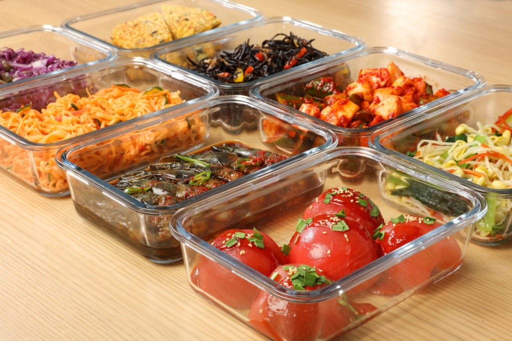 「自家製ナムル・キムチ」