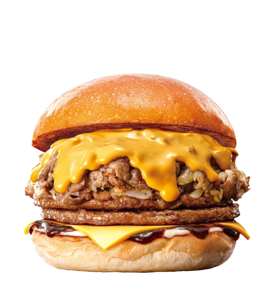 ダブル フィリーチーズステーキバーガー